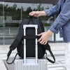 Wholesale men's casual backpacks, trendy and simple for foreign trade, lightweight and simple student schoolbags, and business backpacks for computers Application Scenario